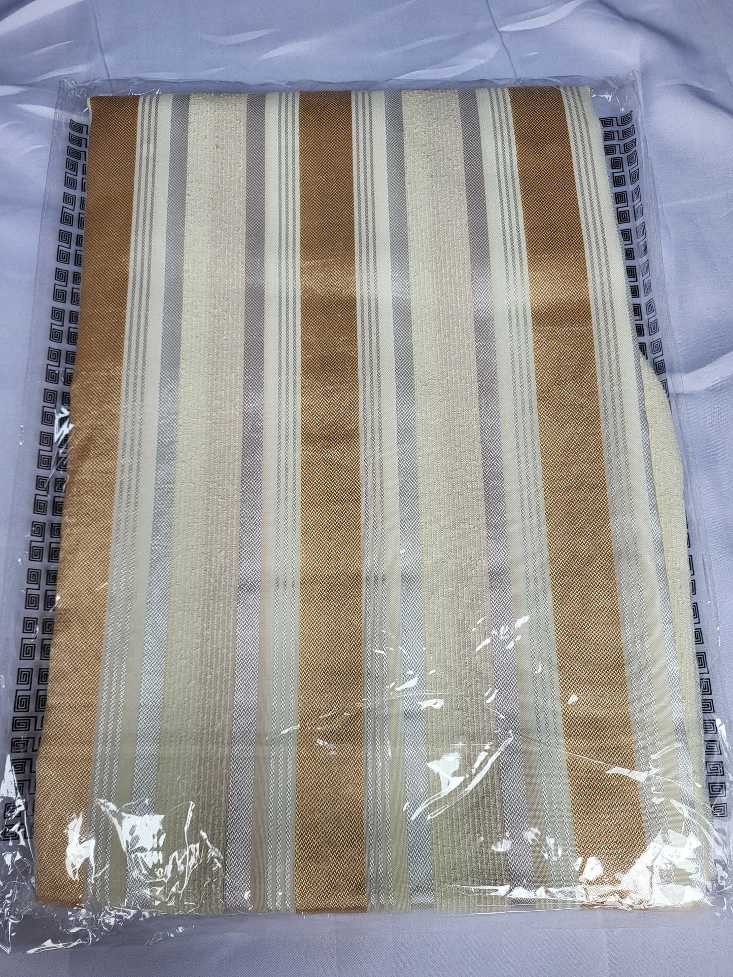 Tissu Sousdi "Jellaba" - Or et Beige