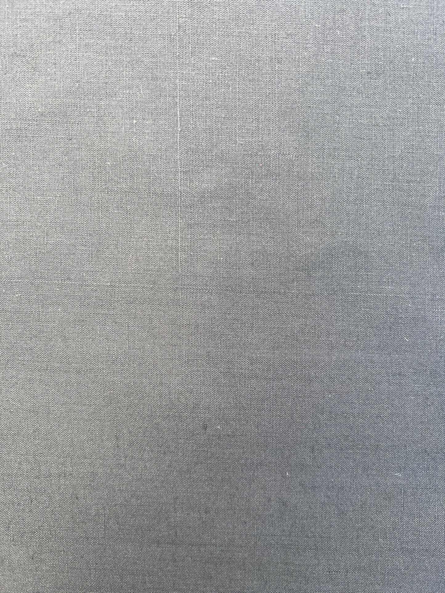 Tissu coton popeline uni tombé modéré - Noir
