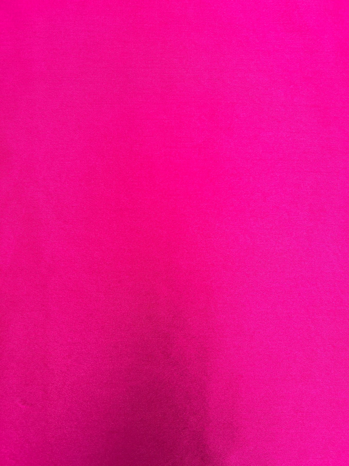 Tissu satin uni - Rose fuchsia