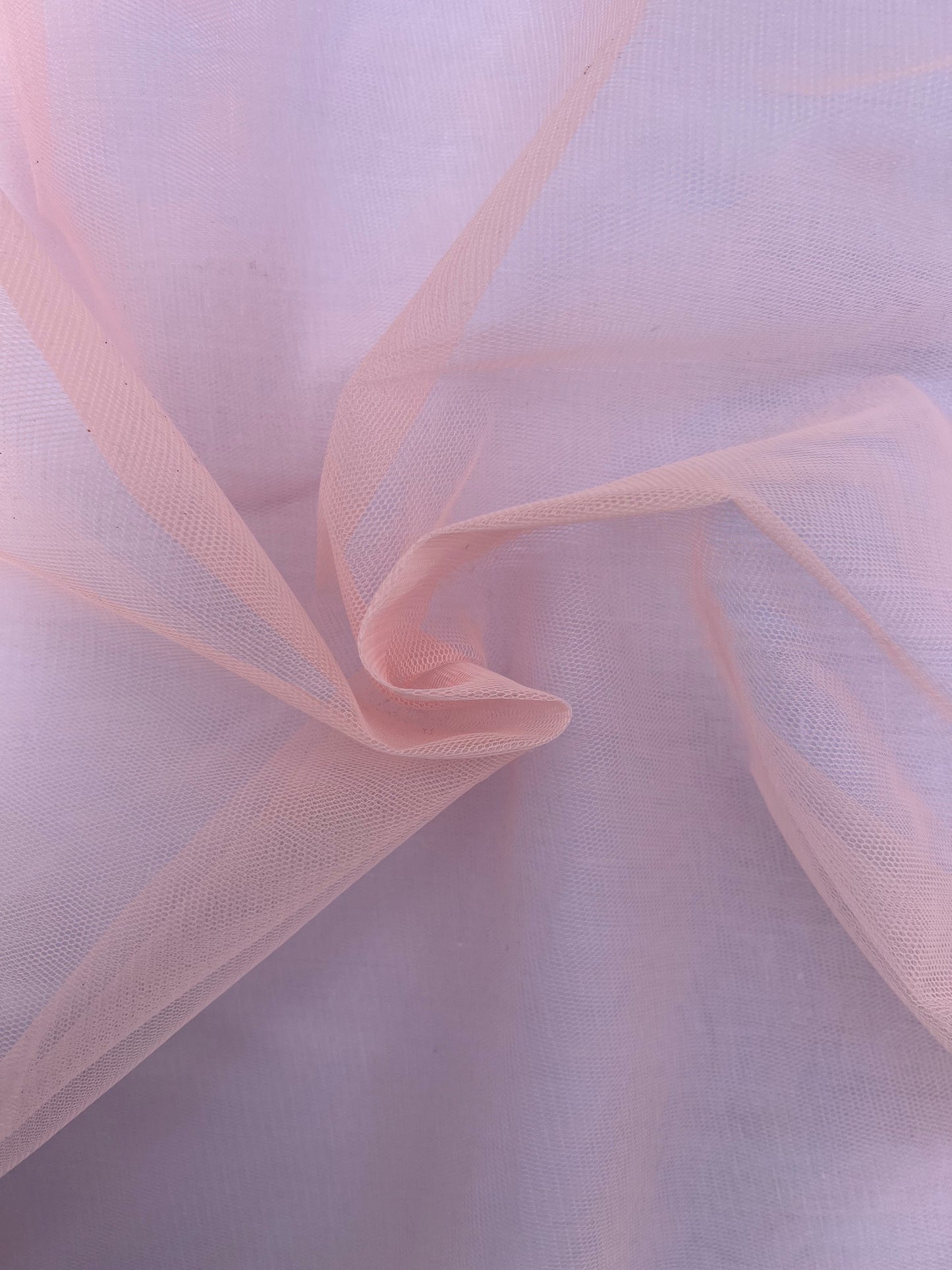 Tissu tulle uni - Ecru