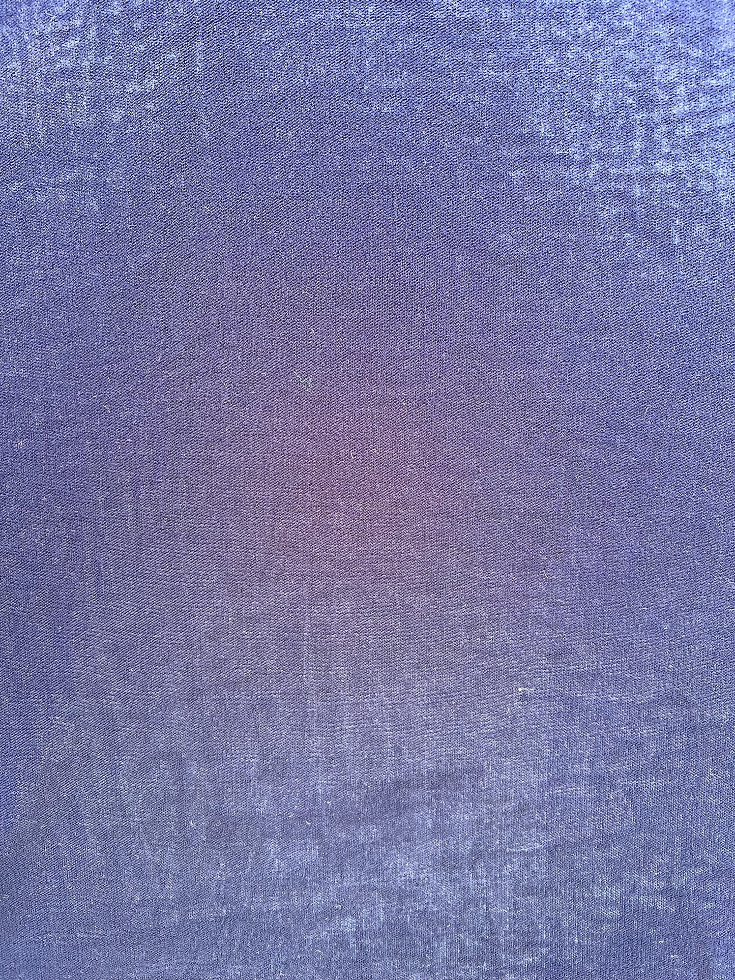 Tissu velours uni - Bleu marine
