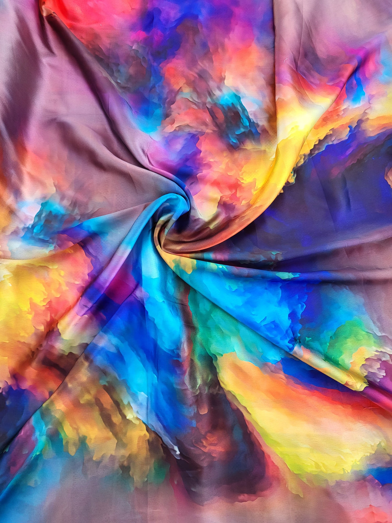 Satin Imprimé
