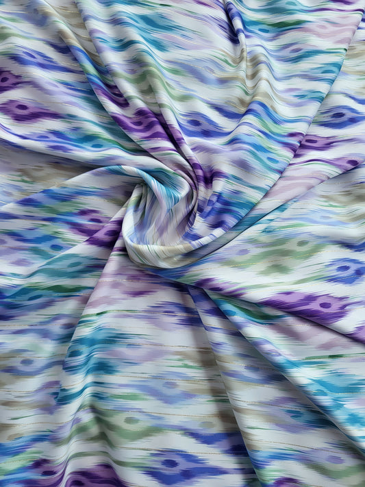 Tissu  "jawhara" - Violet